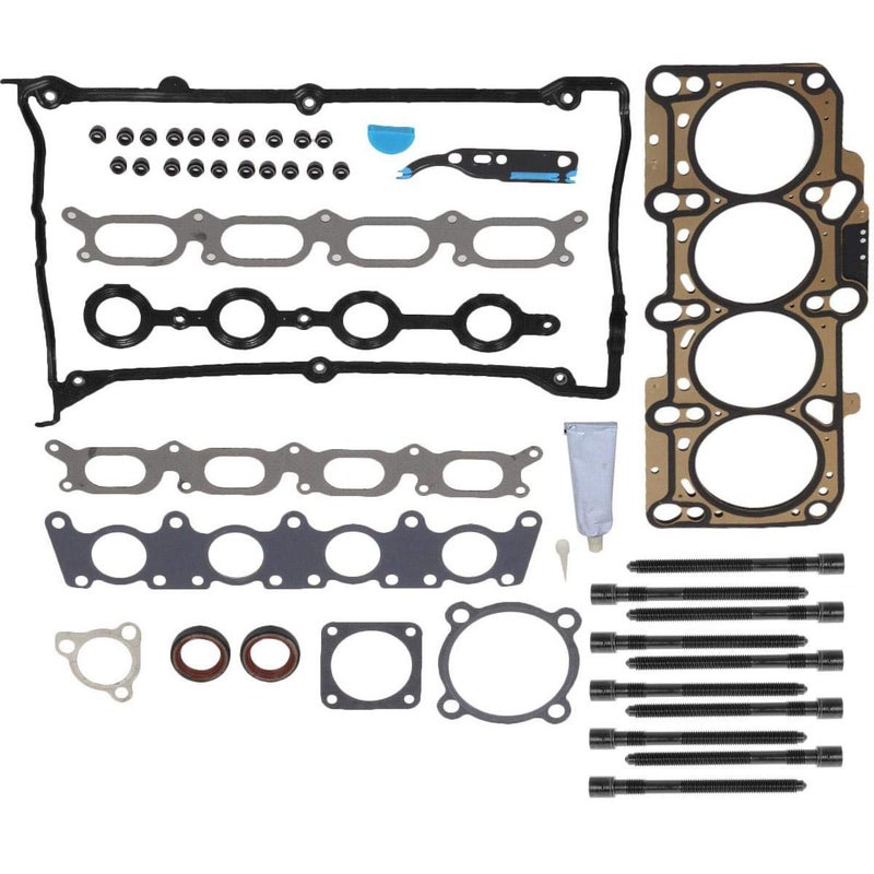 Vincos Head Gasket with Bolts HS26182PT, ES71193 Head Gasket Bolts Set Compatible with Golf TT Quattro 2000 2001 2002 2003 2004 2005 2006 Beetle Jetta Passat 2000-2005 1.8L L4 - Image 2